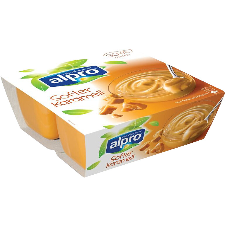 Alpro Soja-Dessert 4x125gr Caramel 
