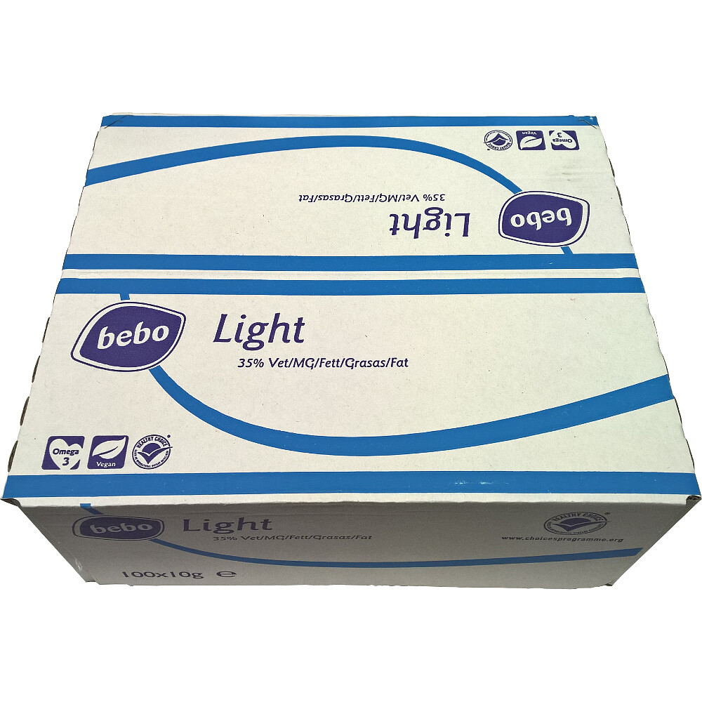 Bebo Light 35% Margarine 100x10gr 