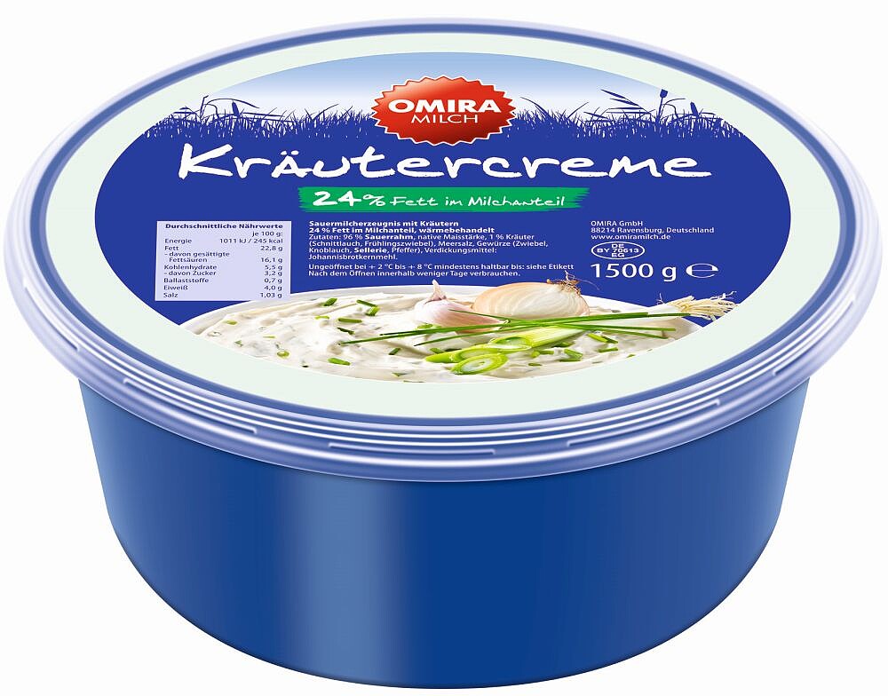BW Kräuter-Creme Omira 1,5kg 