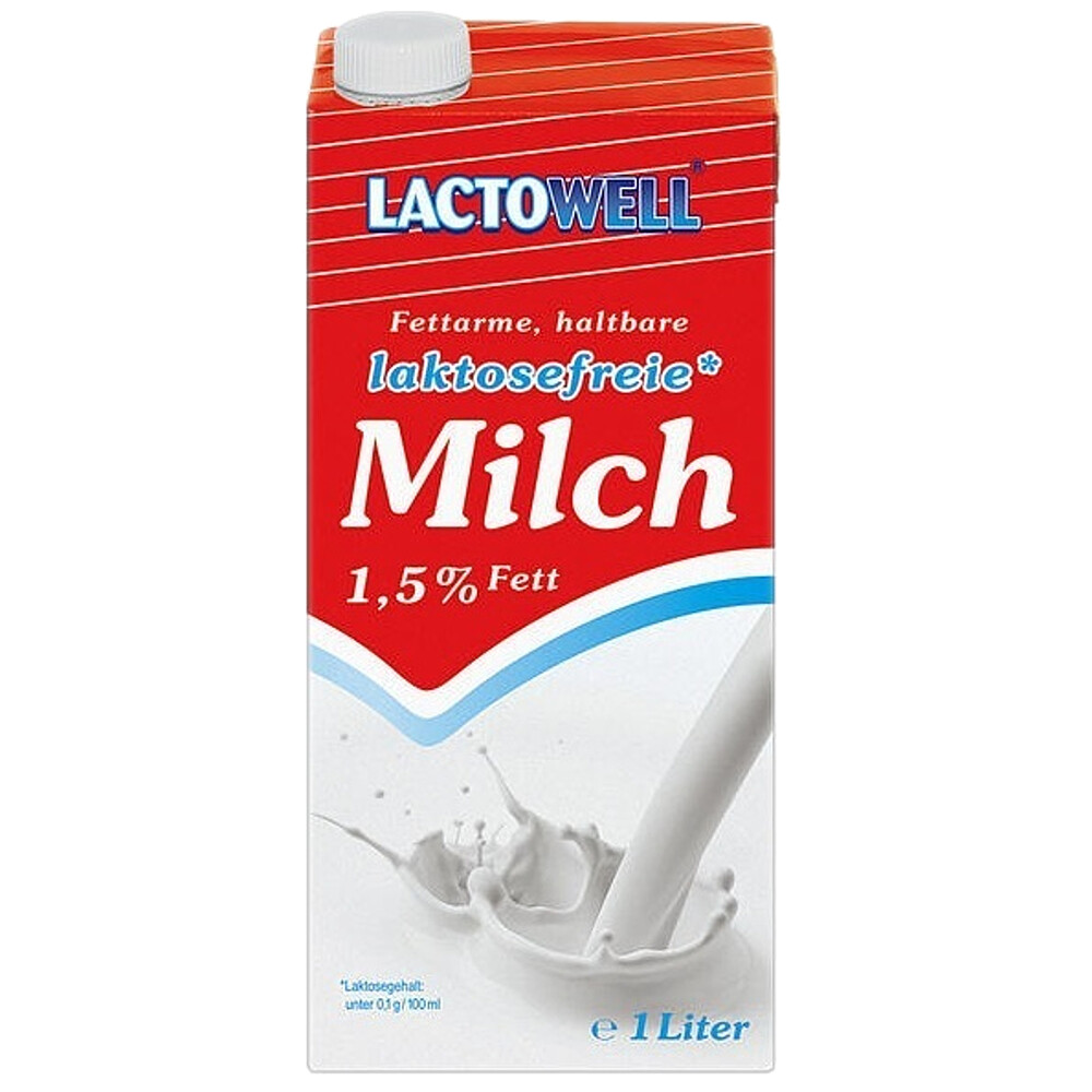 BW Lactowell H-Milch 1,5% 12x1L 