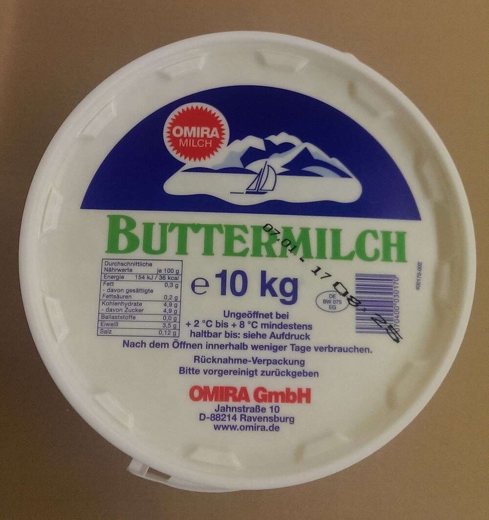 BW Omira - Buttermilch 0,3% 10kgMw 