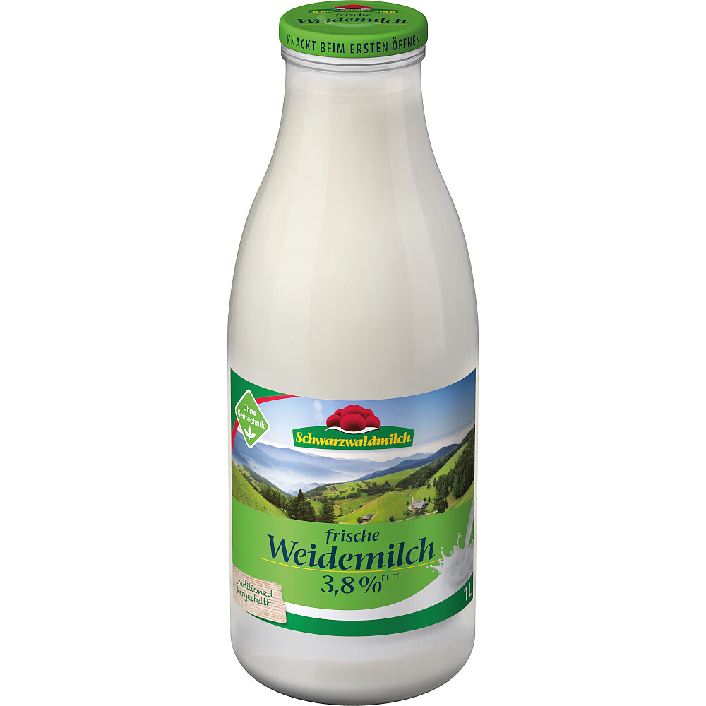 BW SWM Weide Flaschen Milch 3,8% 
