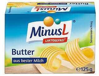 BW MinusL Butter lactosefrei 125gr 