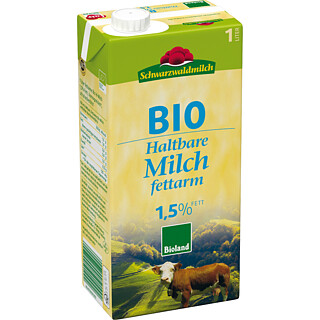 BW-​SWM Bio H-​Milch 1,​5% 12x1ltr 