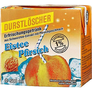 Durstlöscher Pfirsich 12x500ml. 