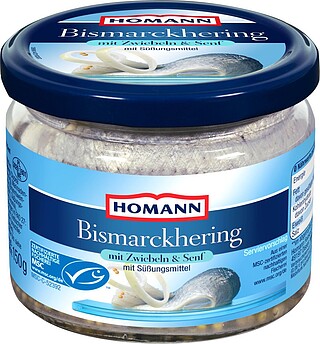 Homann BISM HERING 300gr Glas 