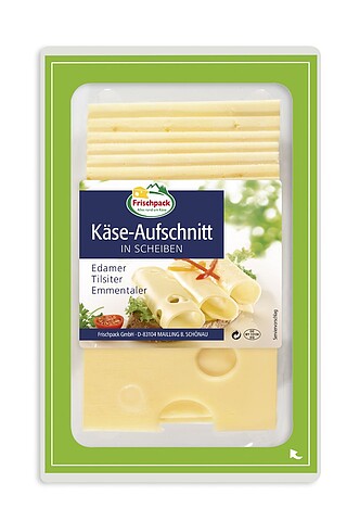 Käse-​Aufschnitt 25o gr 40/​45% 