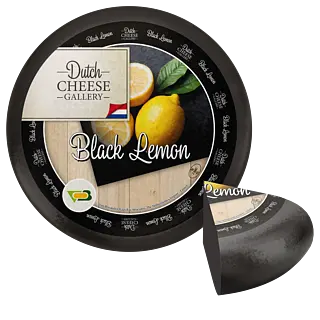 NL Black Lemon Gouda 50% i.​TR.​4kg 