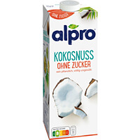 Alpro Kokosdrink ohne Zucker 8x1ltr