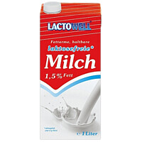 BW Lactowell H-​Milch 1,​5% 12x1L 