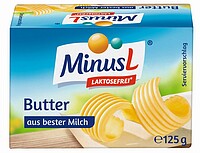 BW MinusL Butter lactosefrei 125gr 