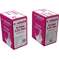 H-​Milch 10 ltr.​3,5% Box PINK 