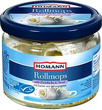Homann Rollmops 300gr Glas 